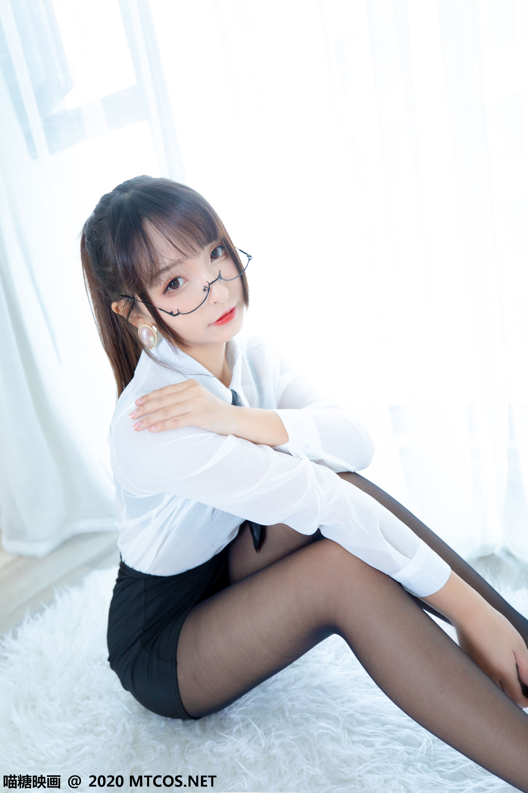 [喵糖映画]_VOL.202_神楽坂真冬_OL制服裙-写真图集共138P 4