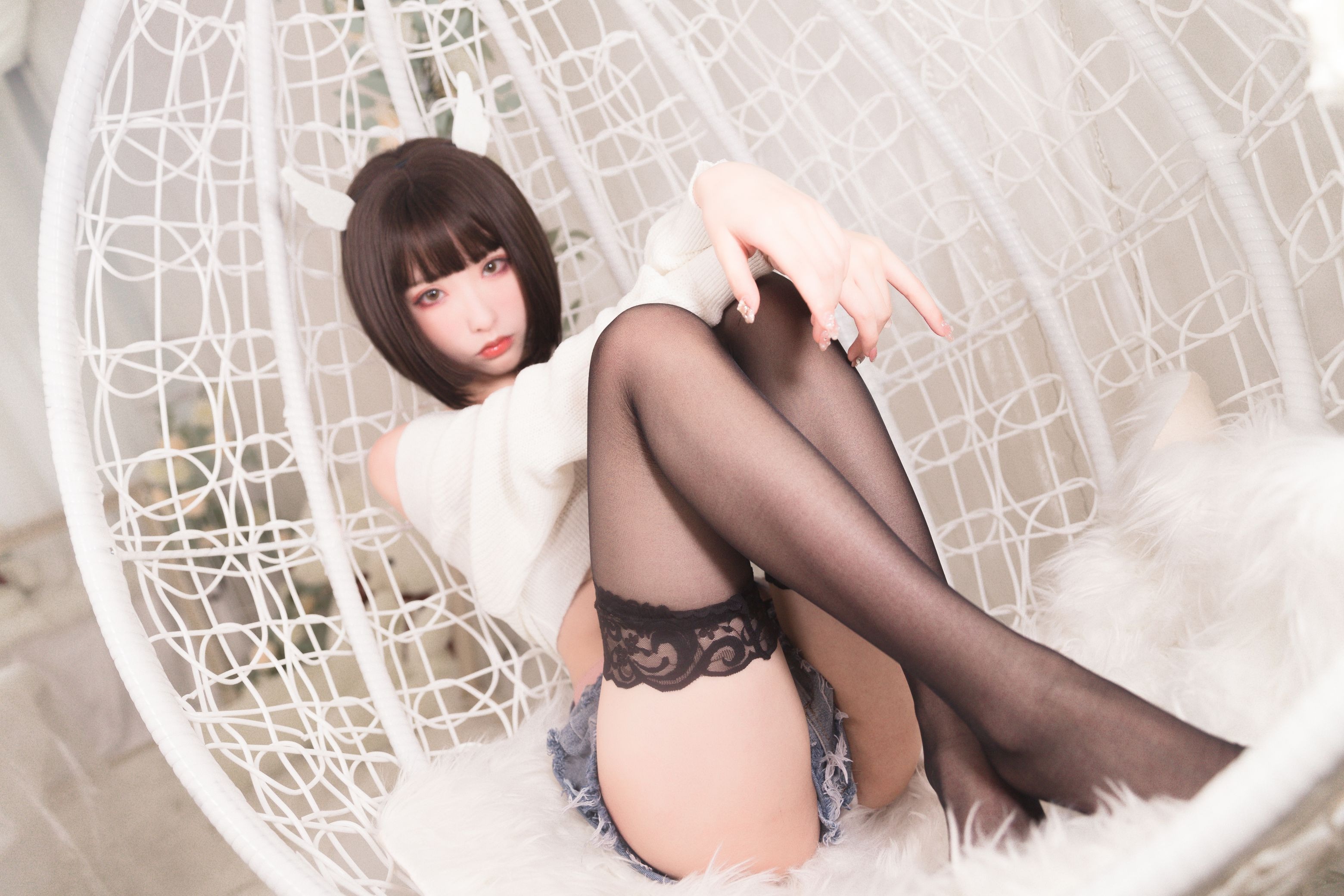 清水由乃 - 白色毛衣[32P1V309M] 20