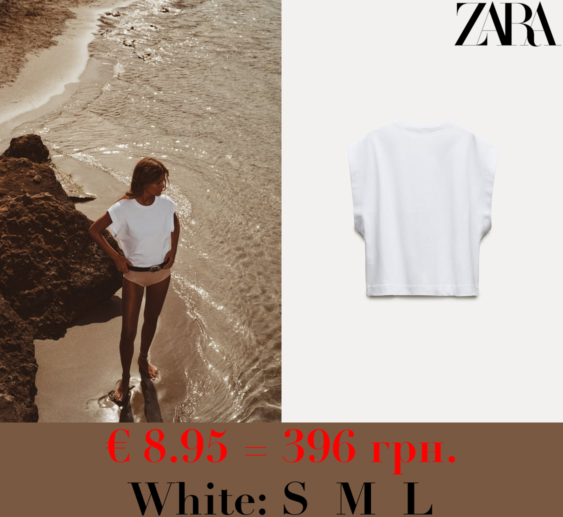 FADED-EFFECT HEAVY COTTON T-SHIRT