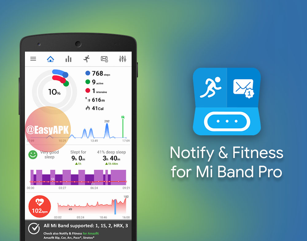 Mi notify fitness