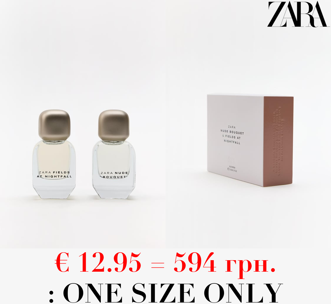 NUDE BOUQUET + FIELDS AT NIGHTFALL 2X30 ML / 1.01 oz