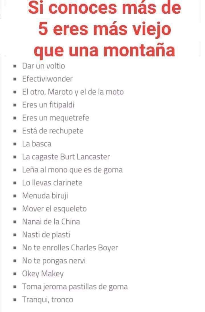 ¿Conoces más de 5 frases?