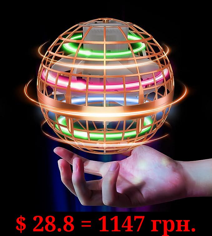 Tikduck Flying Orb Ball 2023 Toys Soaring Hover Boomerang Spinner Hand Controlled Mini Drone Cosmic Globe Spinning Kids Outdoor Fly Toy Birthday Gift Cool Stuff for Boys Girls 6 7 8 9 10+ Year Old