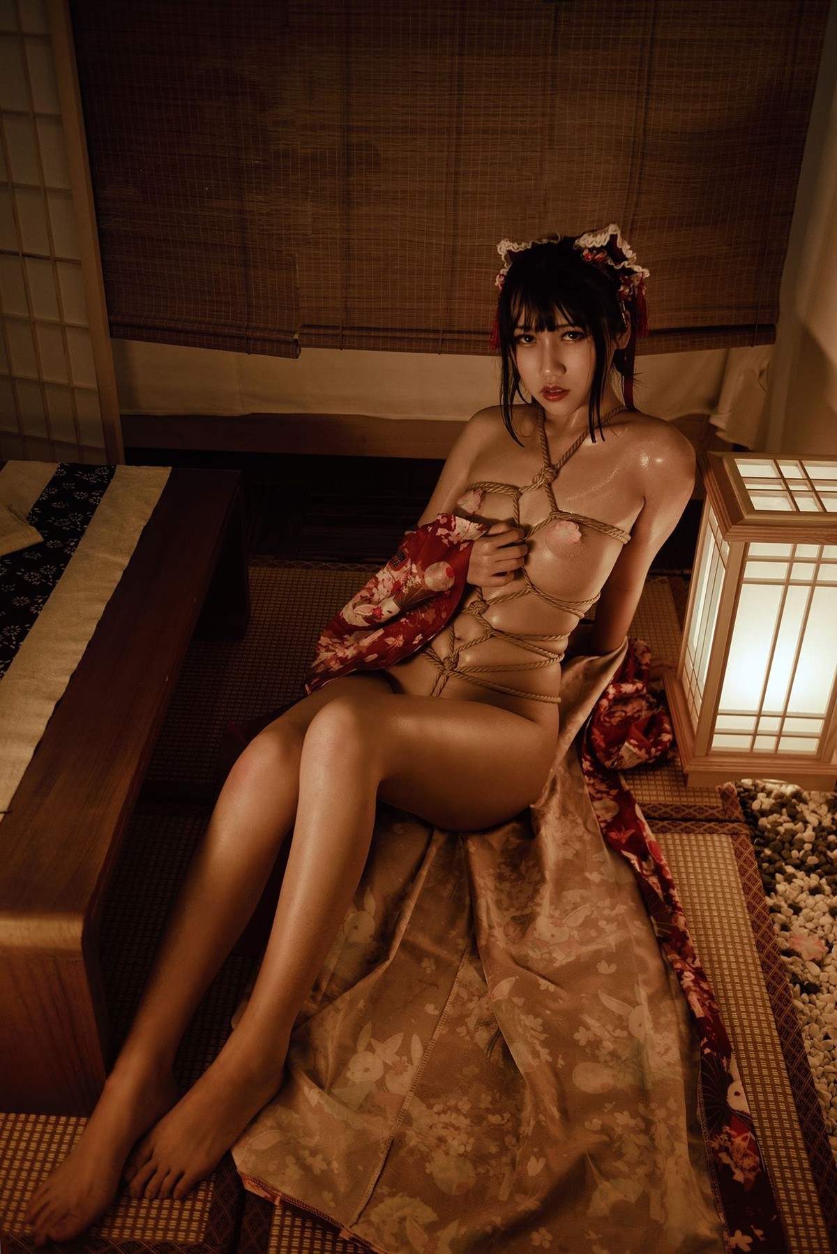 Cosplay 不呆猫 绳子和服 Set.02 5