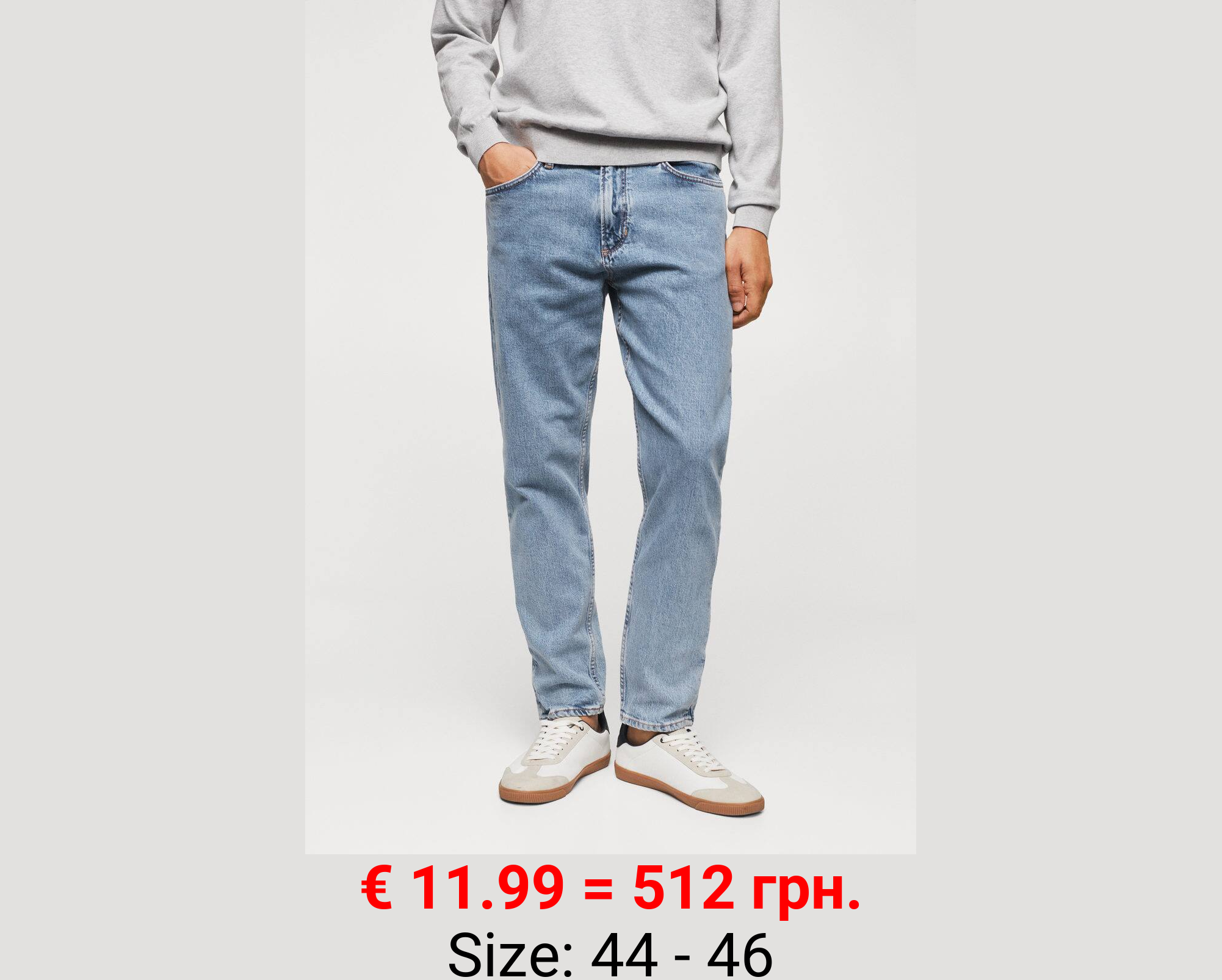 Jeans ben tapered cropped