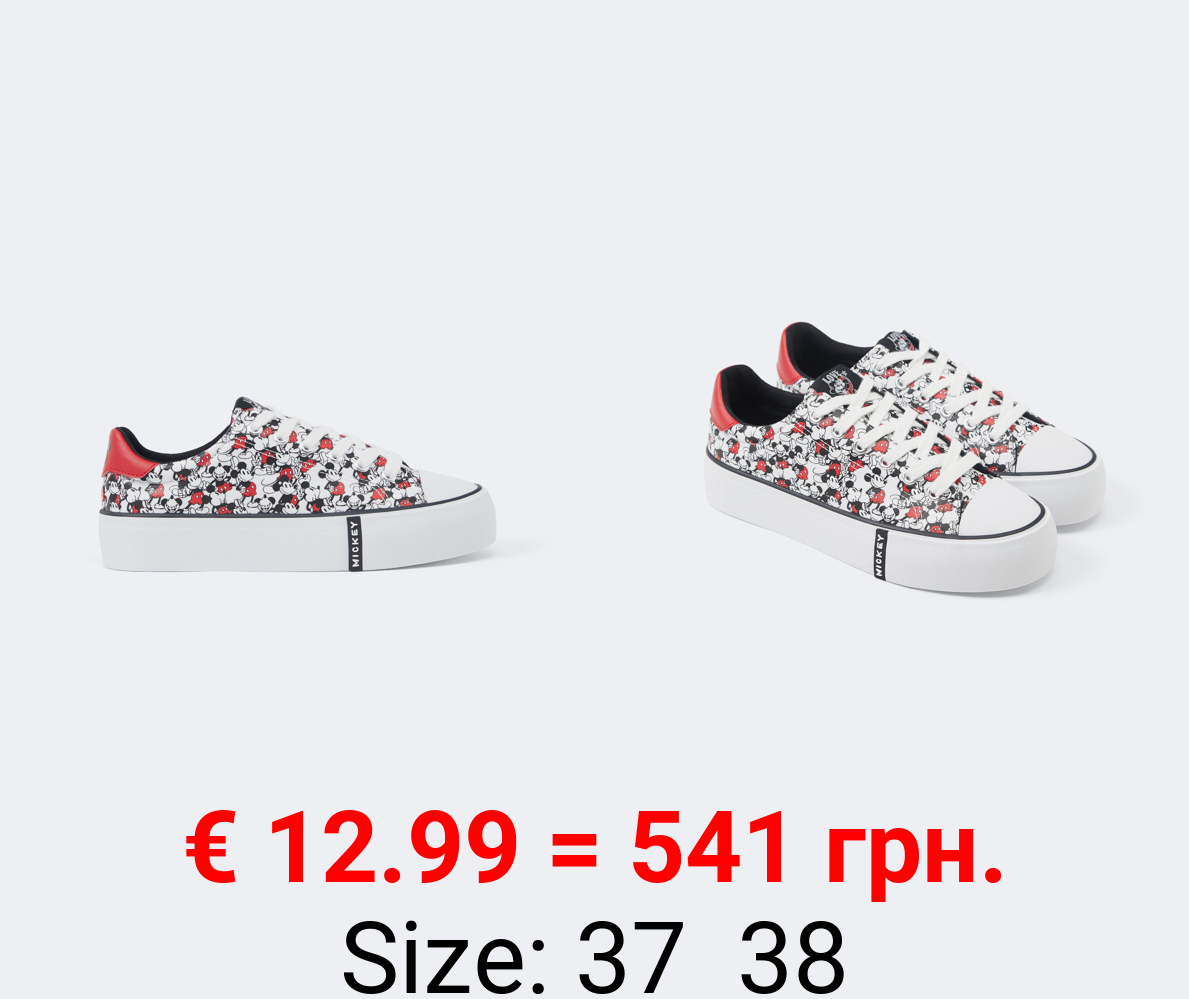 MICKEY ©DISNEY block sneakers