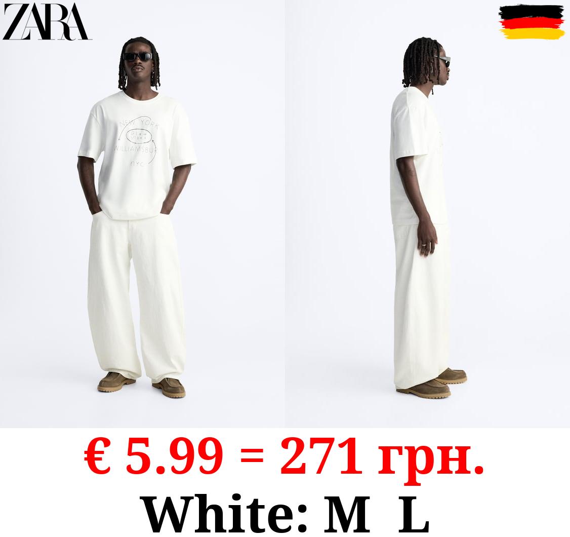 SLOGAN PRINT T-SHIRT