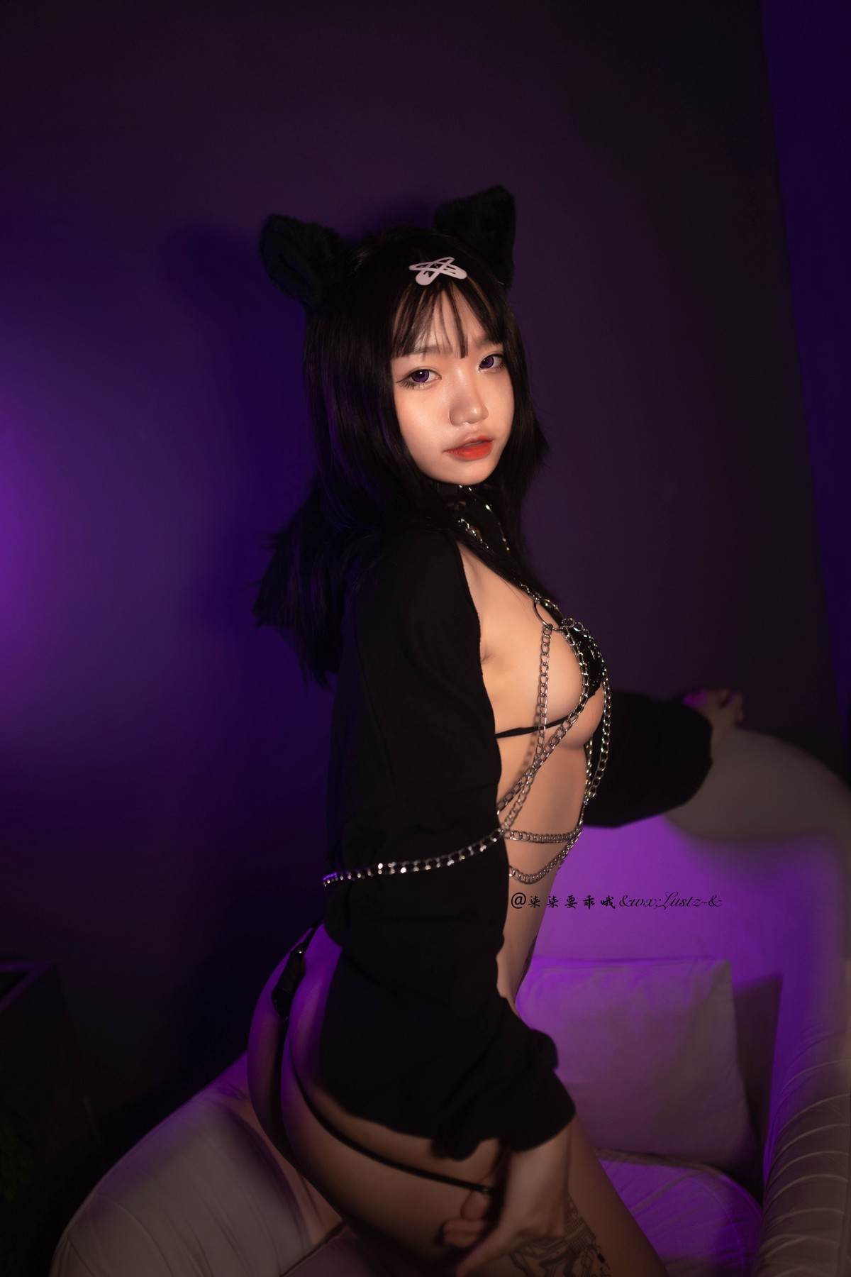 Cosplay 柒柒要乖哦 魅魔出差 15