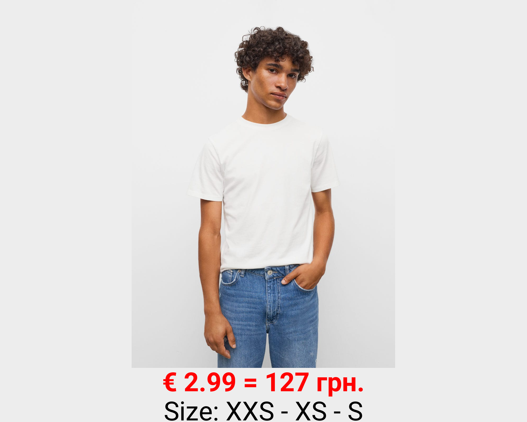 Jeans regular rotos decorativos