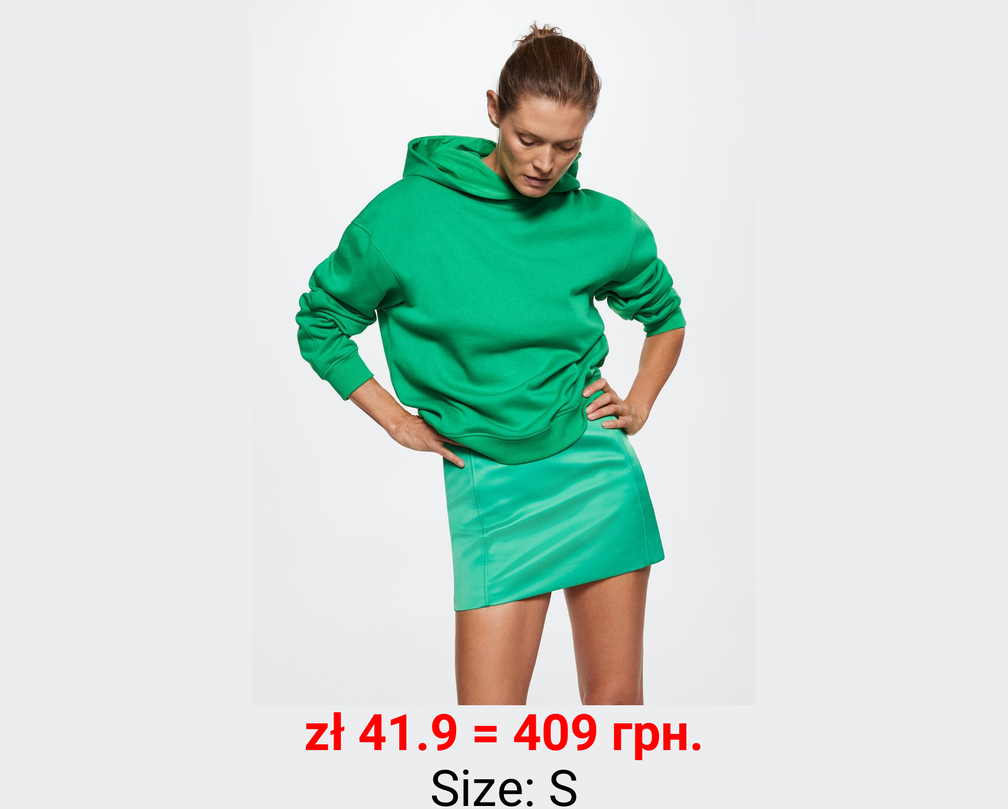 Sudadera algodón capucha