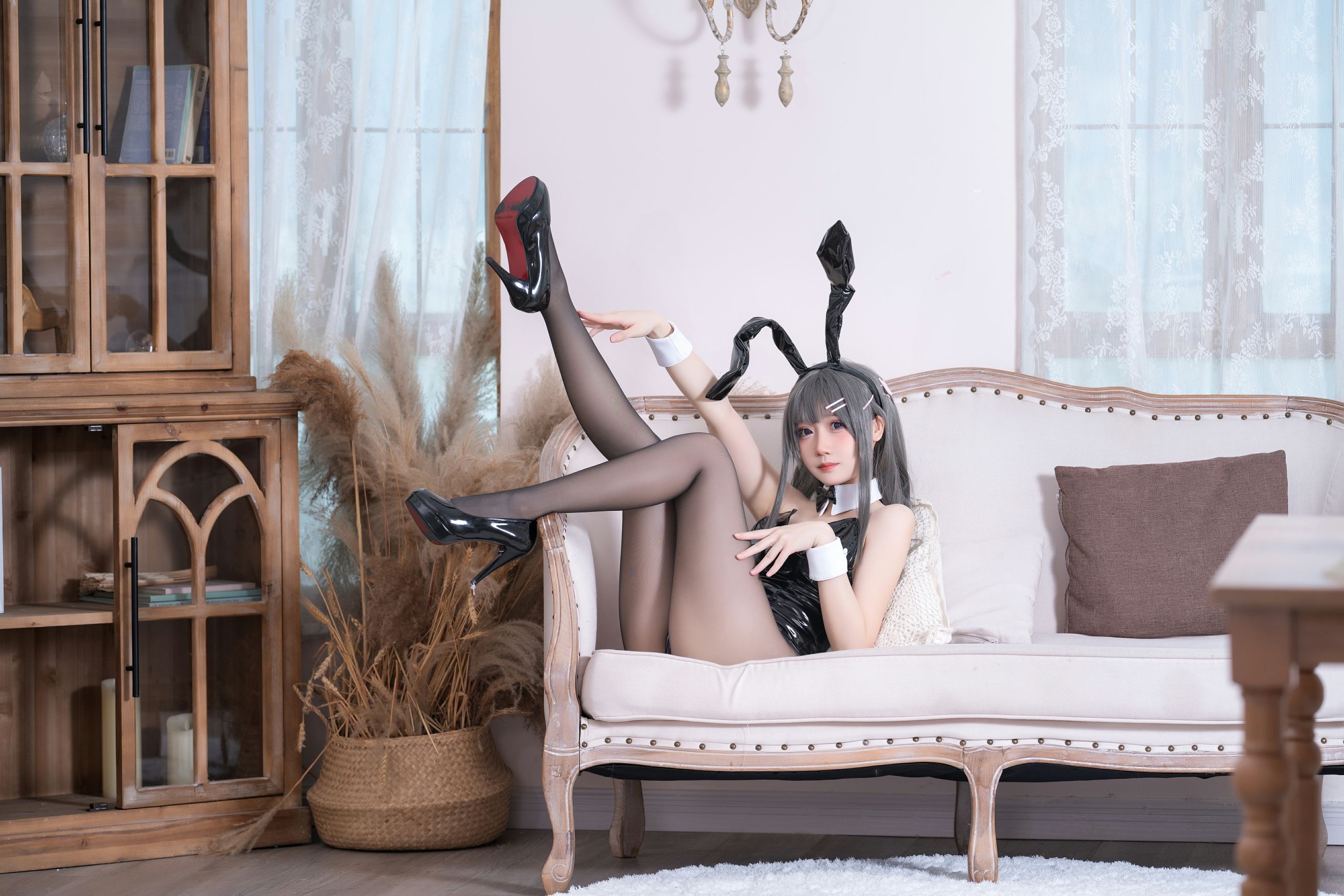 焖焖碳 麻衣学姐 兔女郎 21