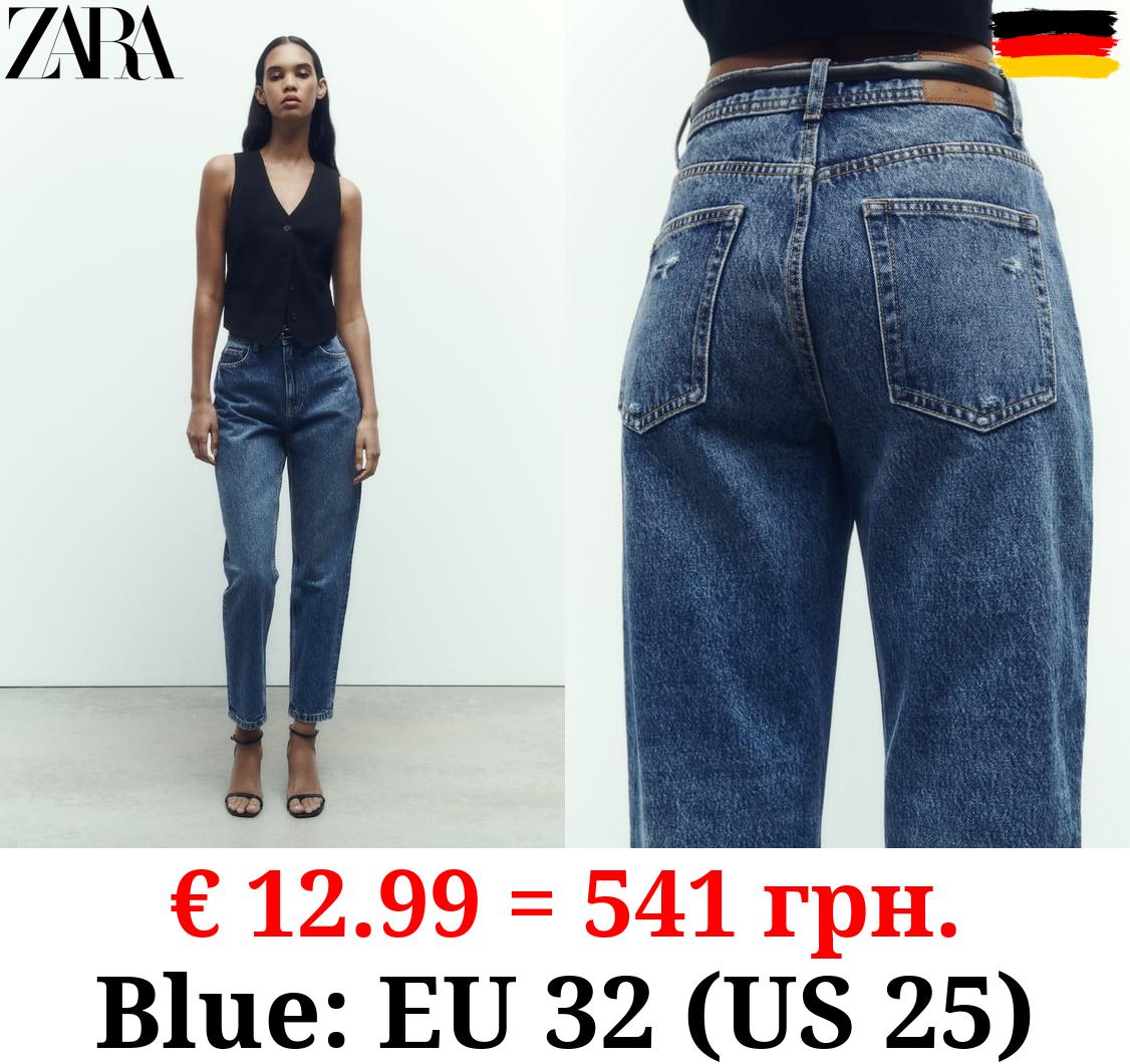 Z1975 DENIM MOM-FIT HIGH-WAIST JEANS