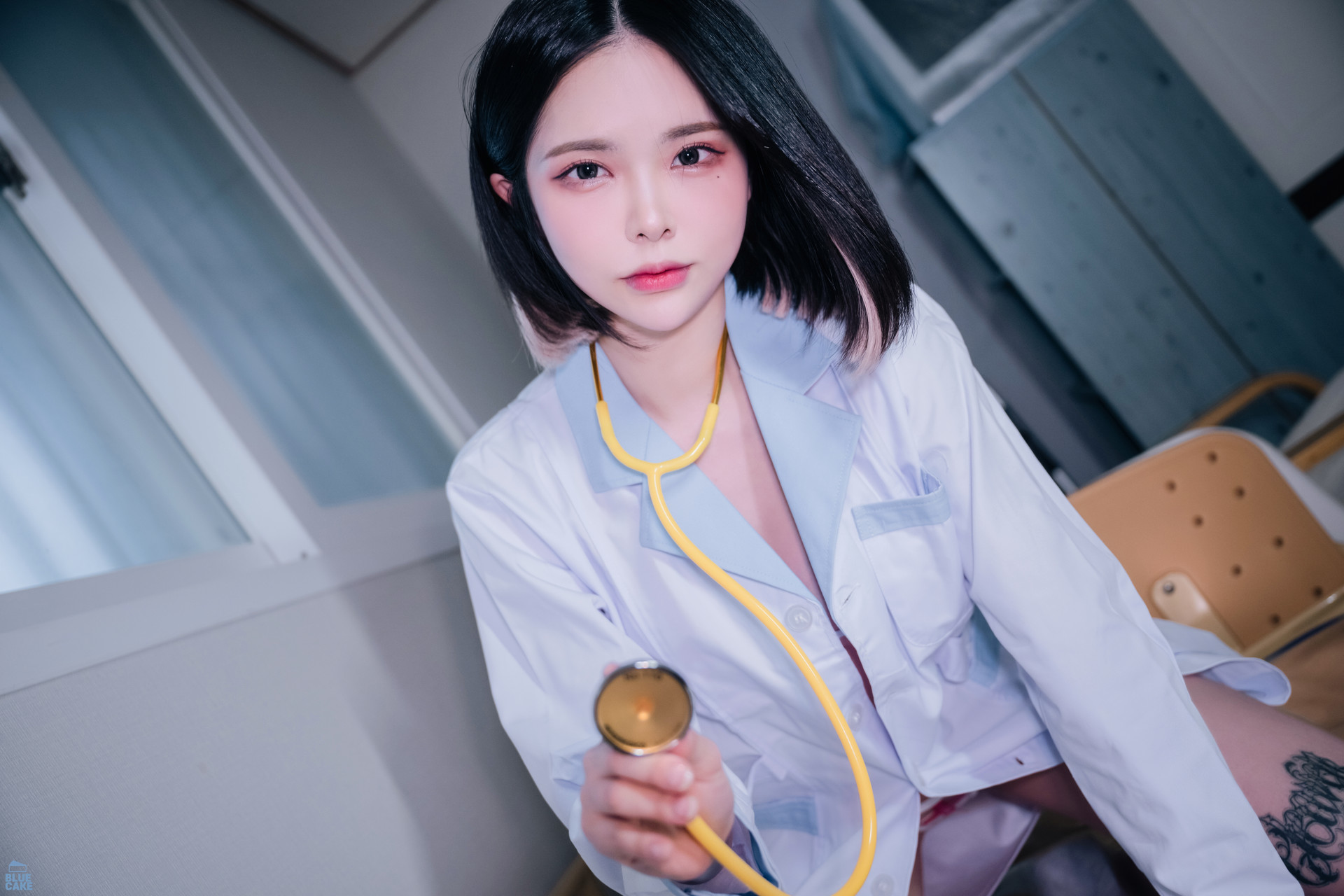 Yuka 유카, [BLUECAKE] BAD DOCTOR Succubus (+RED.Ver) Set.01 10