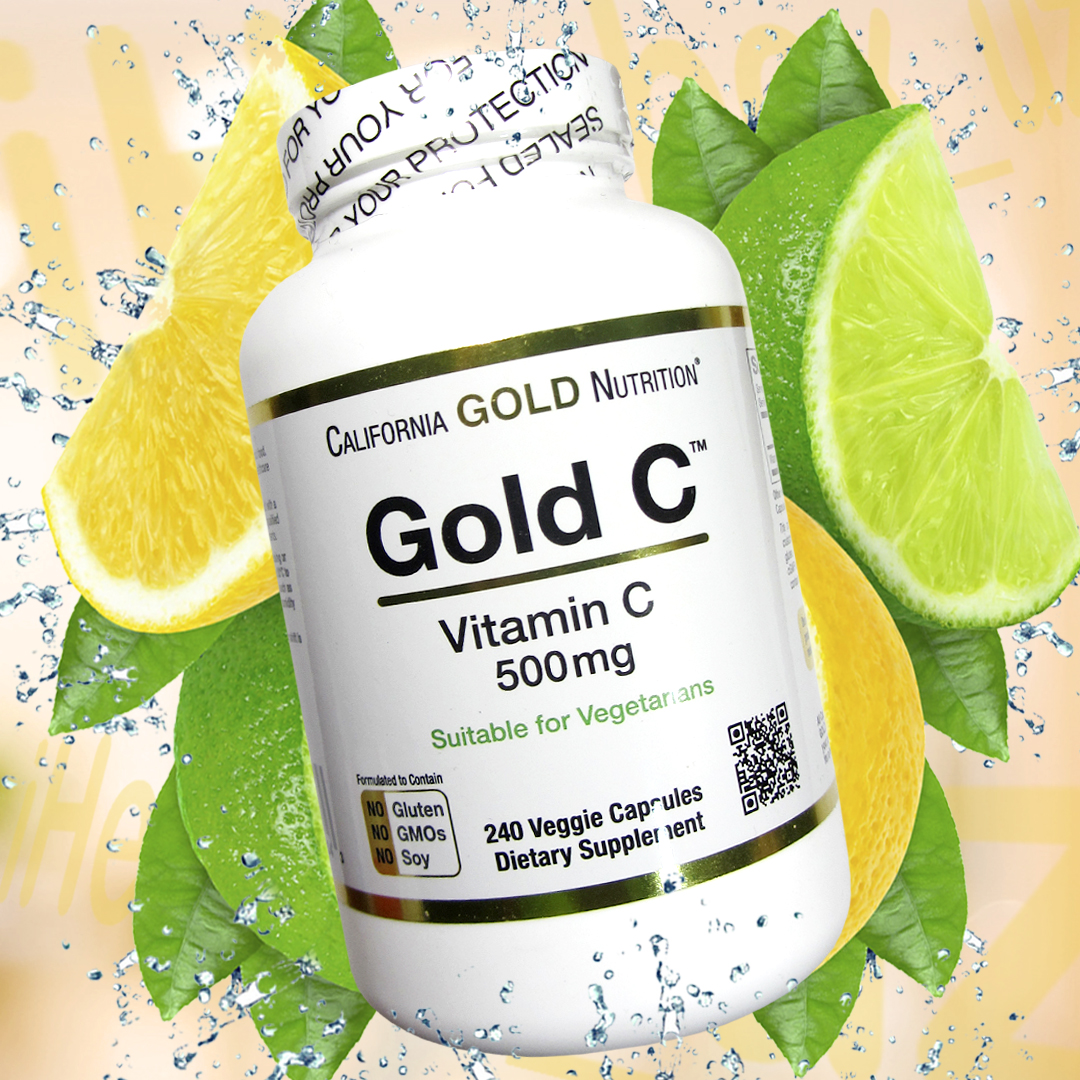 Витамин c California Gold Nutrition Vitamin