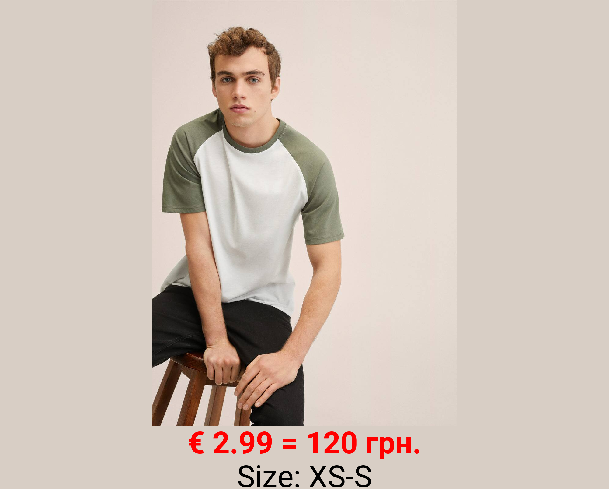 Camiseta estampada algodón