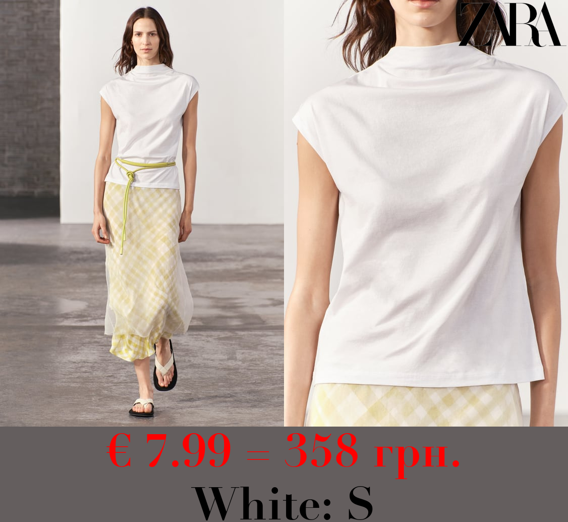 MERCERISED THREAD T-SHIRT