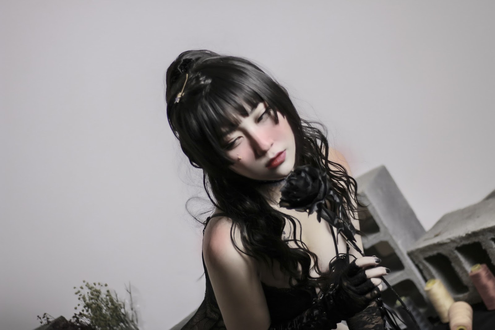 Cosplay 奇行家狗崽 黑白无相 13