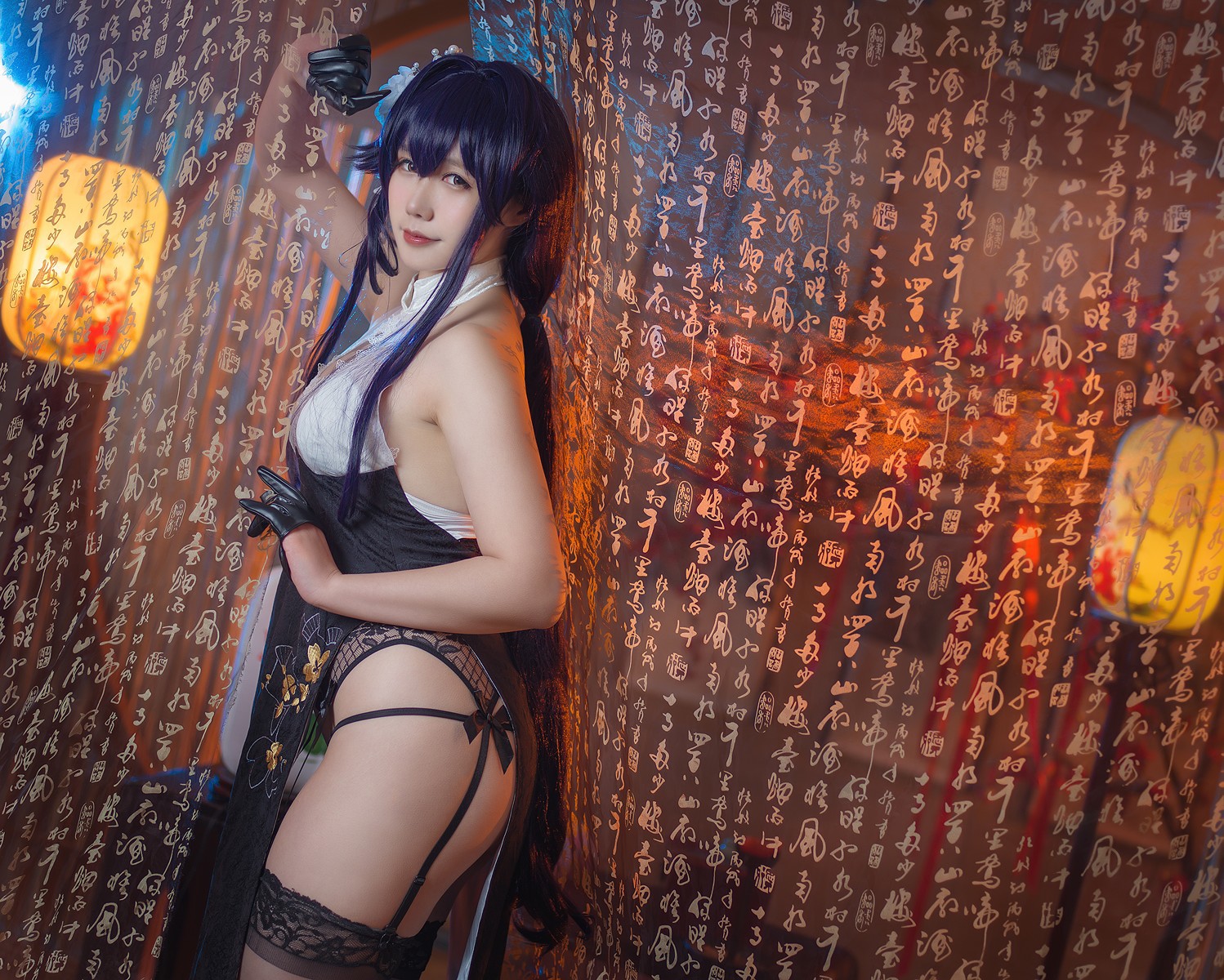 Cosplay 麻花麻花酱 吾妻旗袍 13