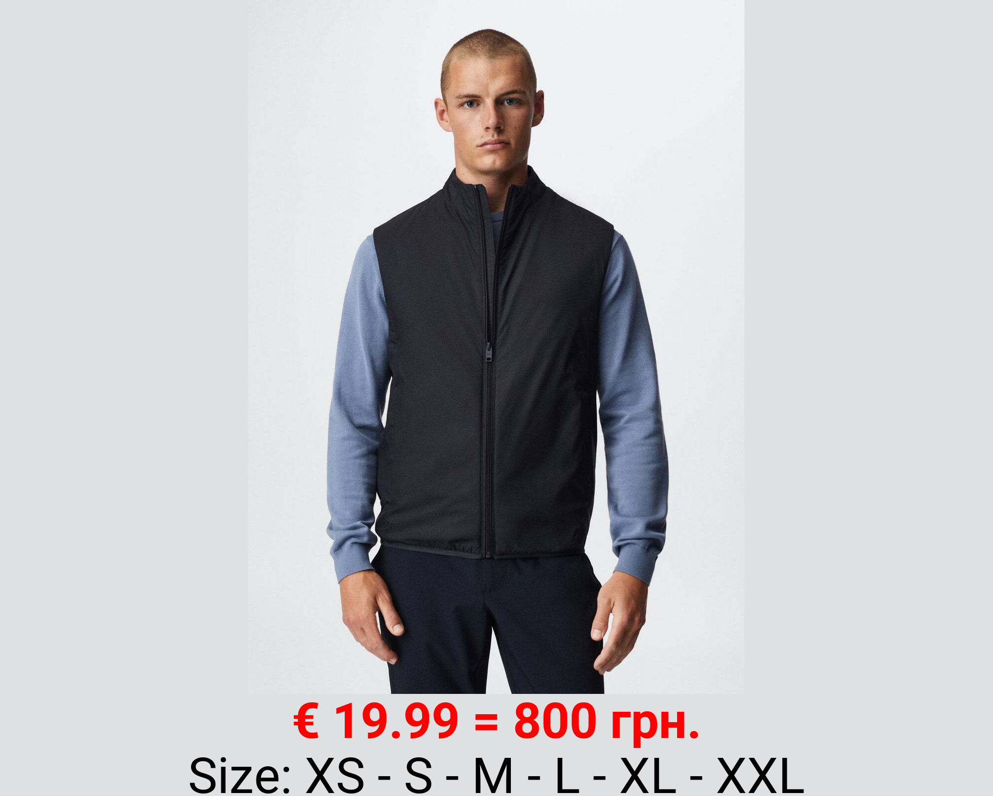 Chaleco impermeable termoregulador