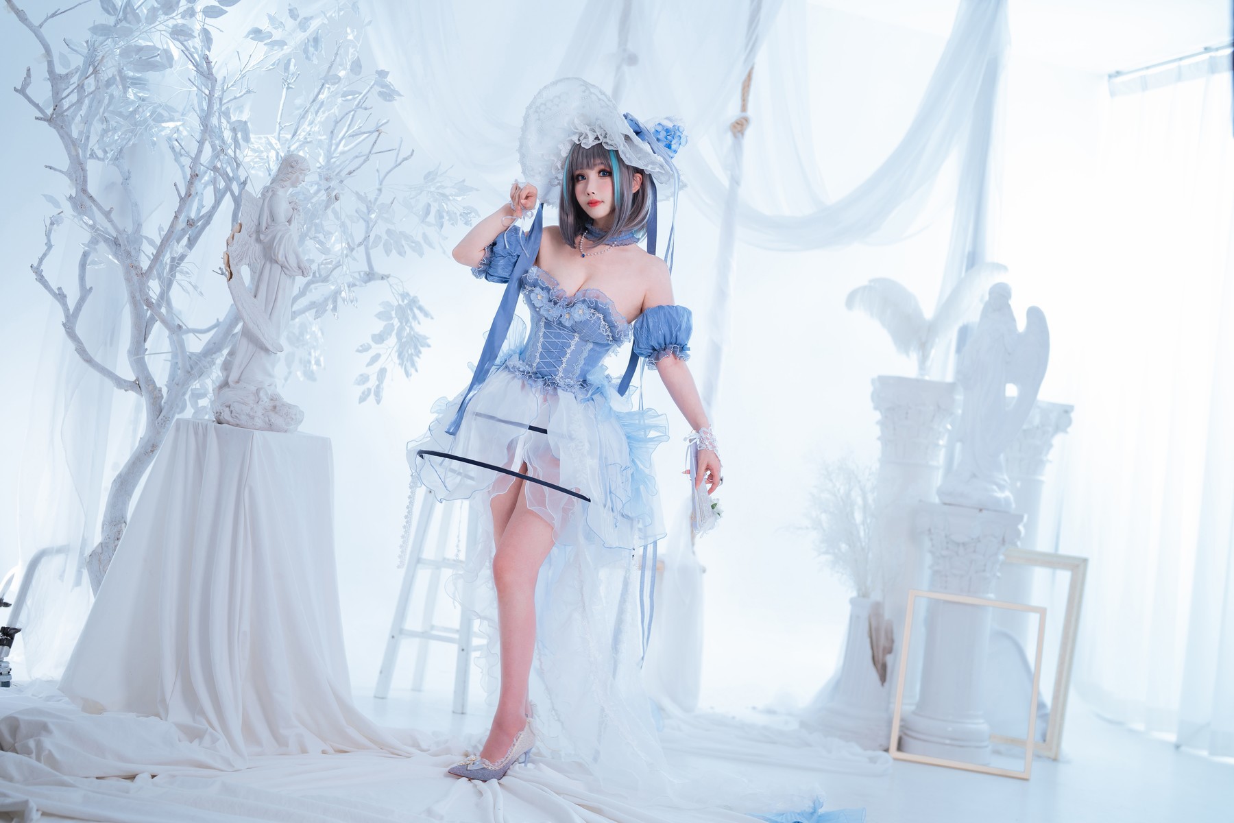 Cosplay Rioko凉凉子 柴郡冰雪公主 12