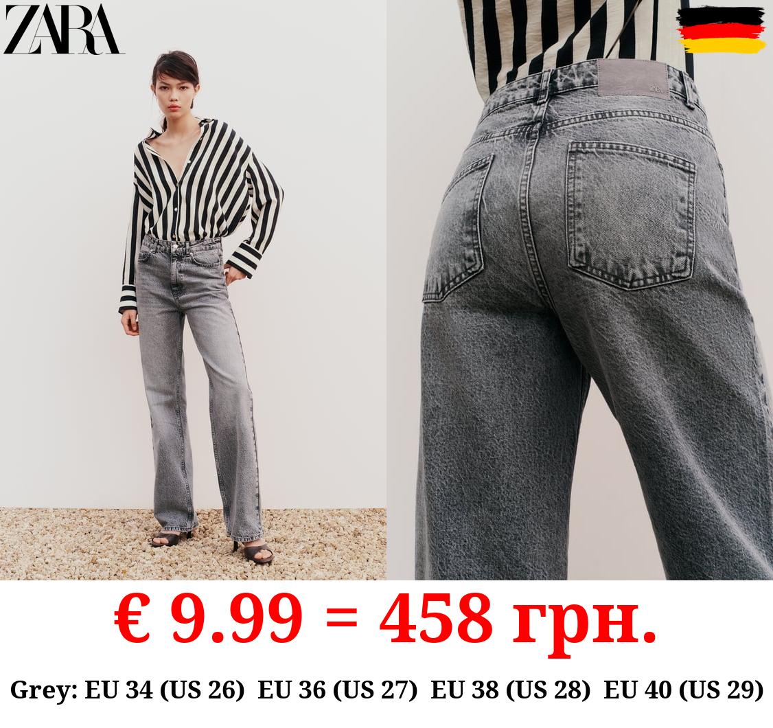 Z1975 STRAIGHT-FIT HIGH-WAIST FULL LENGTH JEANS