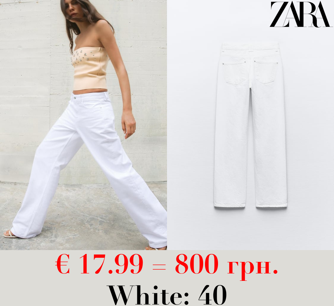 Z1975 REGULAR LEG HIGH-WAIST LONG LENGTH JEANS