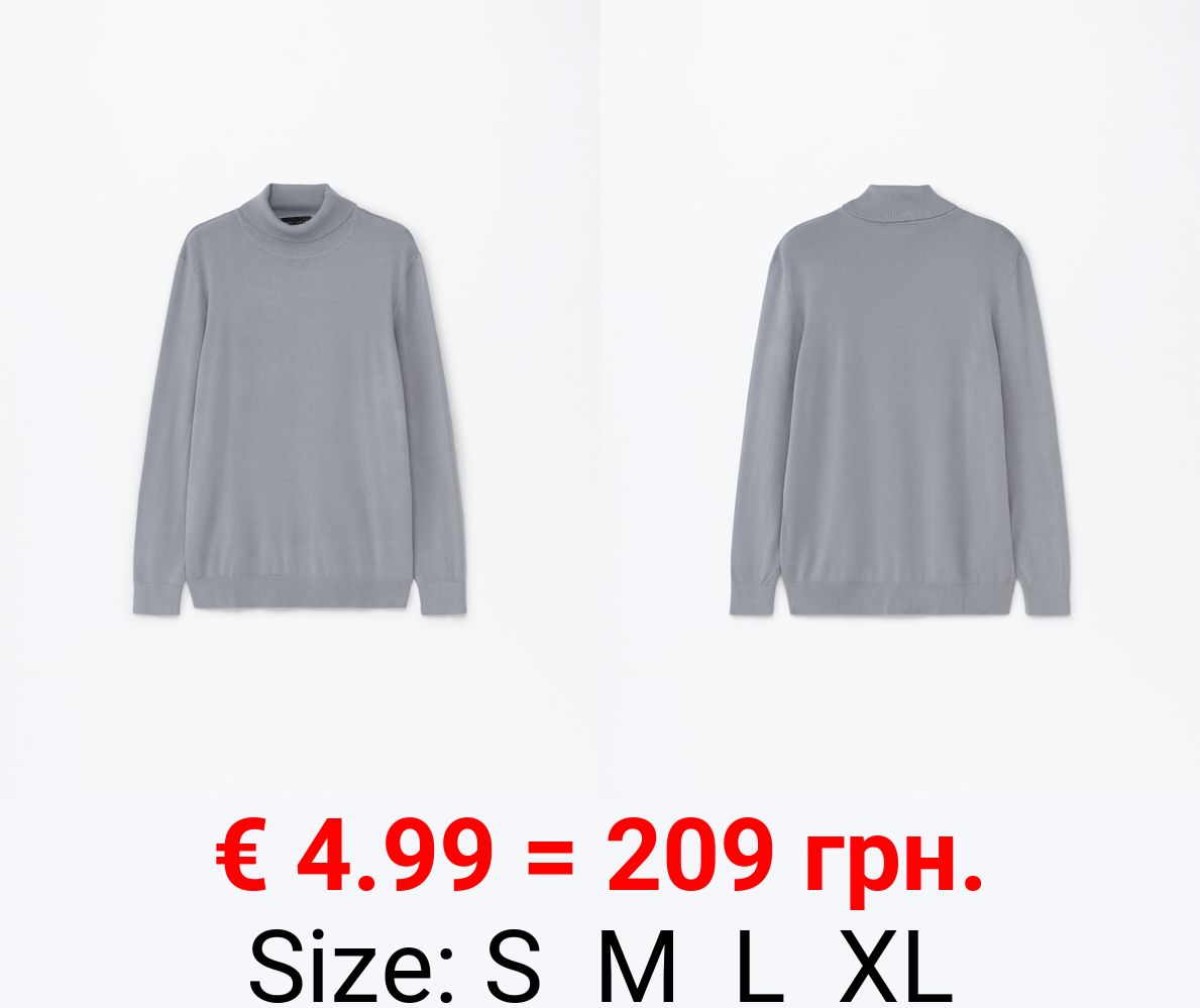 Basic turtleneck sweater