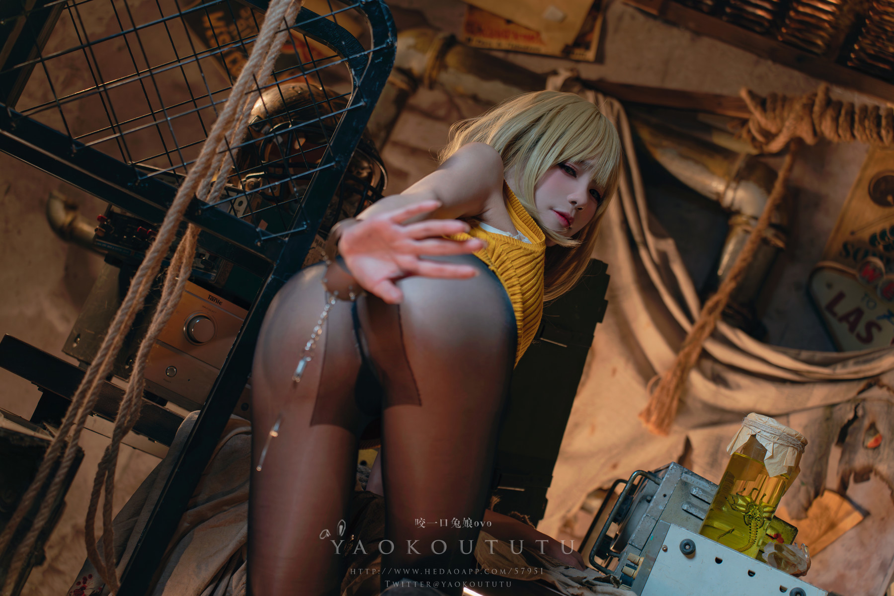 Cosplay 黏黏团子兔 生化危机4重置版 阿什莉 34