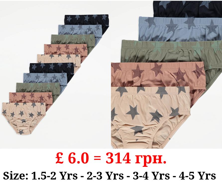Star Briefs 10 Pack