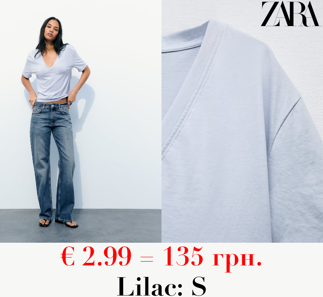 BASIC COTTON T-SHIRT