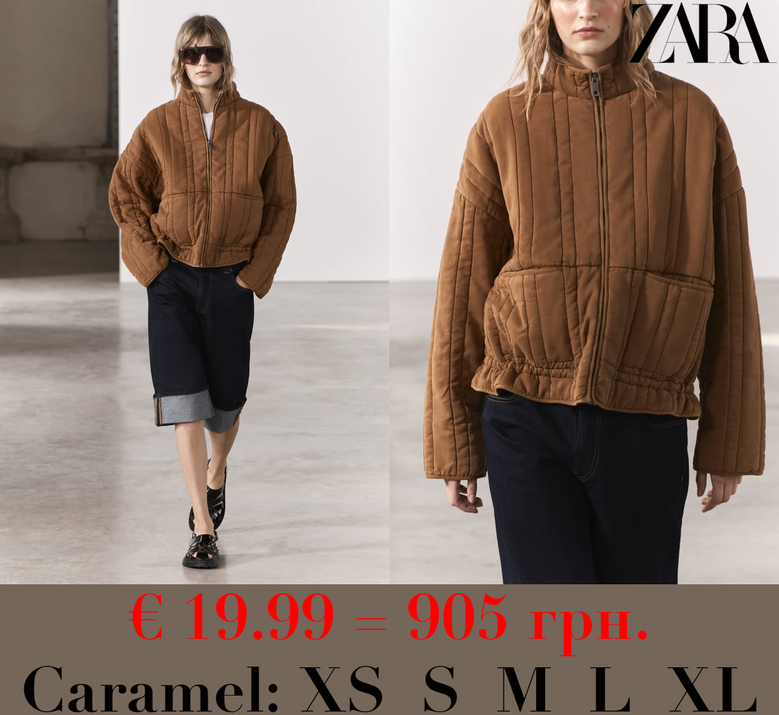 ZW COLLECTION FADED-EFFECT PUFFER JACKET