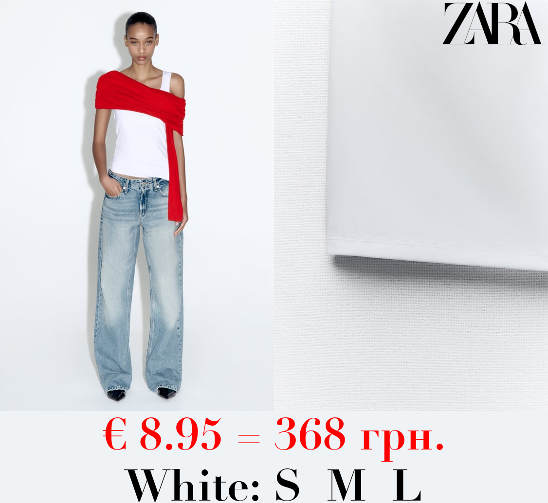 POLYAMIDE TOP WITH WIDE STRAPS