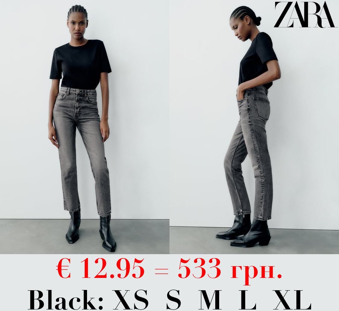 COTTON INTERLOCK CLEAN EFFECT T-SHIRT