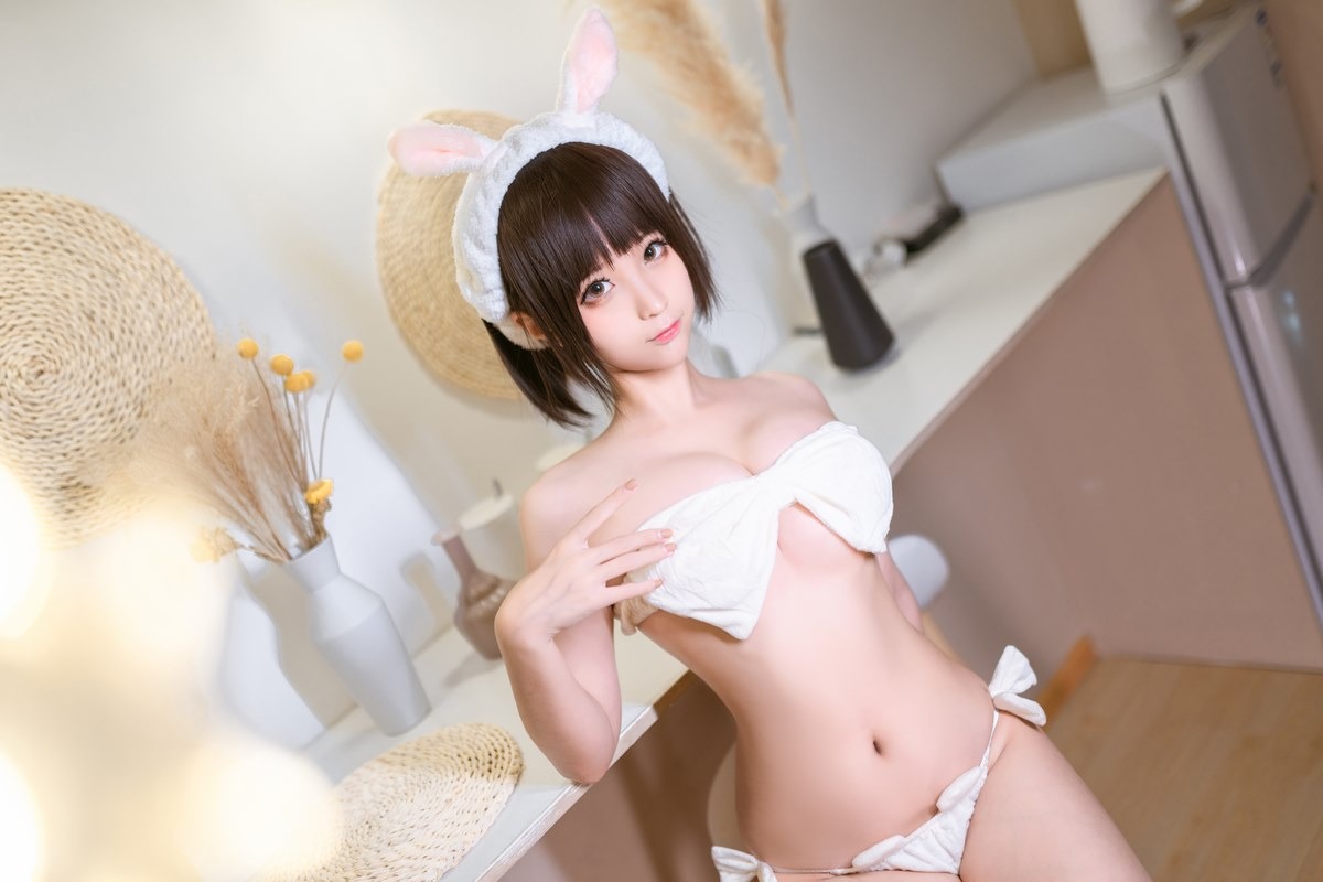 [Cos]蠢沫沫 - 蝴蝶结内衣[40P] 8