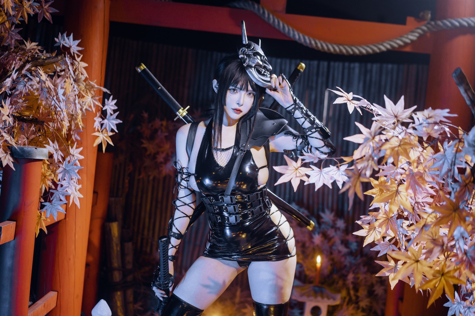 Cosplay 秋和柯基 夏小秋秋秋 艳忍 Set.02 11