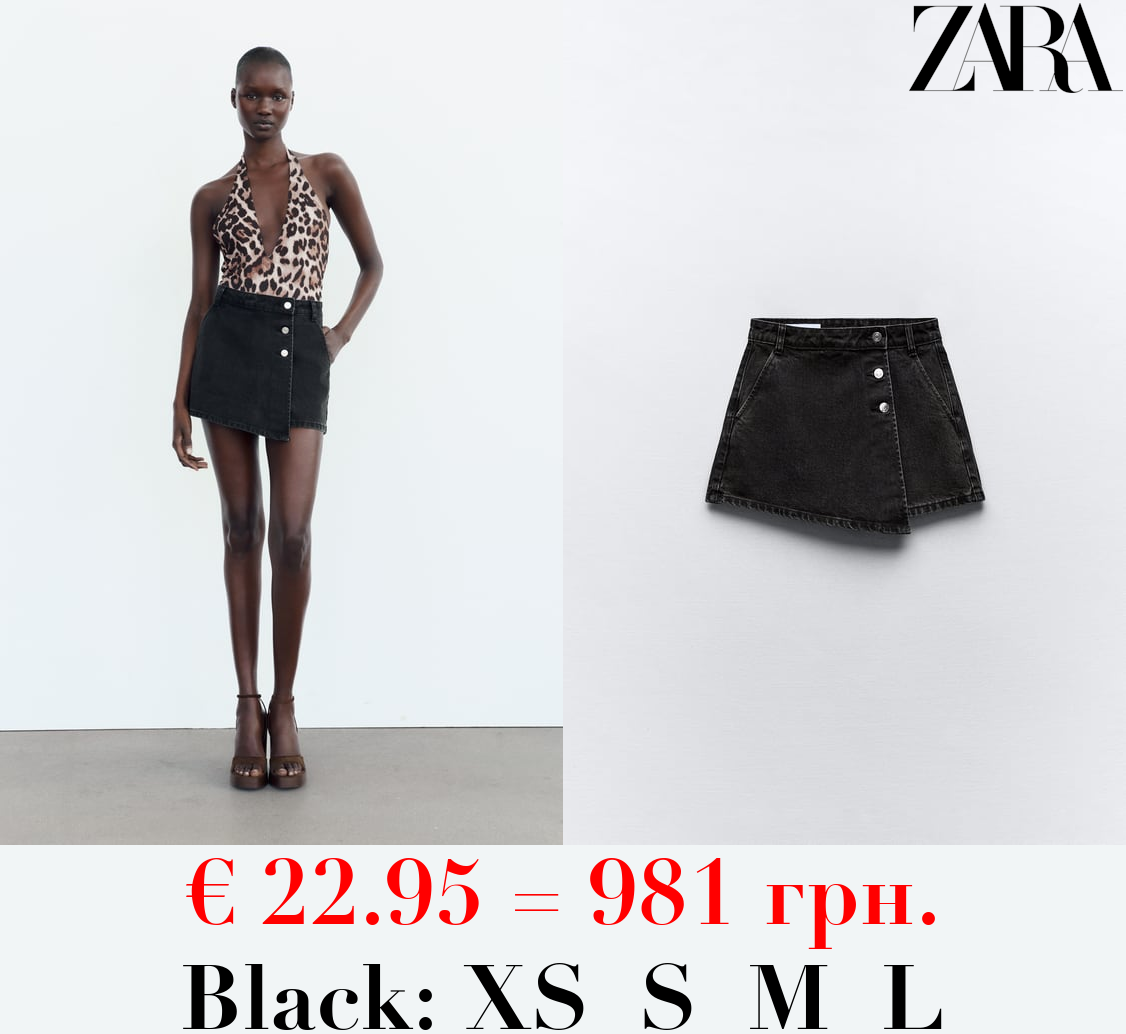 Z1975 DENIM CROSSOVER SKORTS