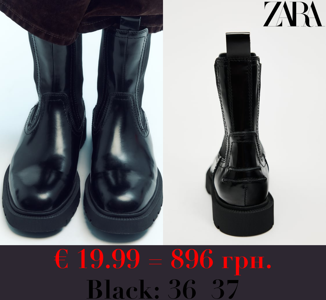 LEATHER CHELSEA BOOTS