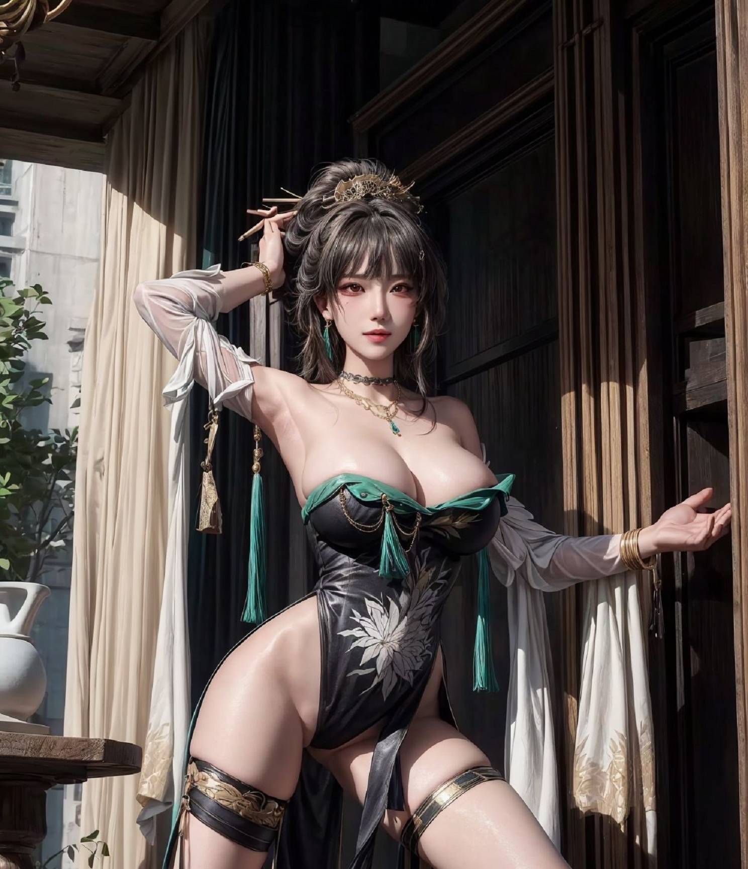 图片[107]-古风美女-六色网