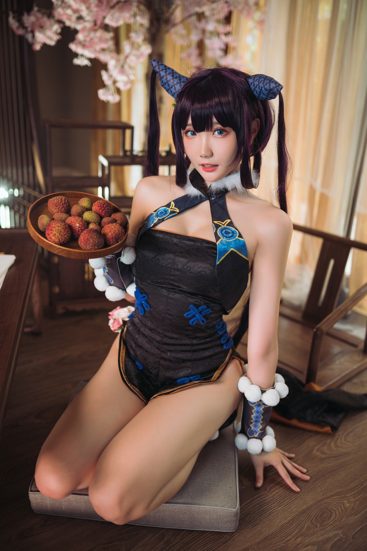 Cosplay 瓜希酱 杨贵妃 14