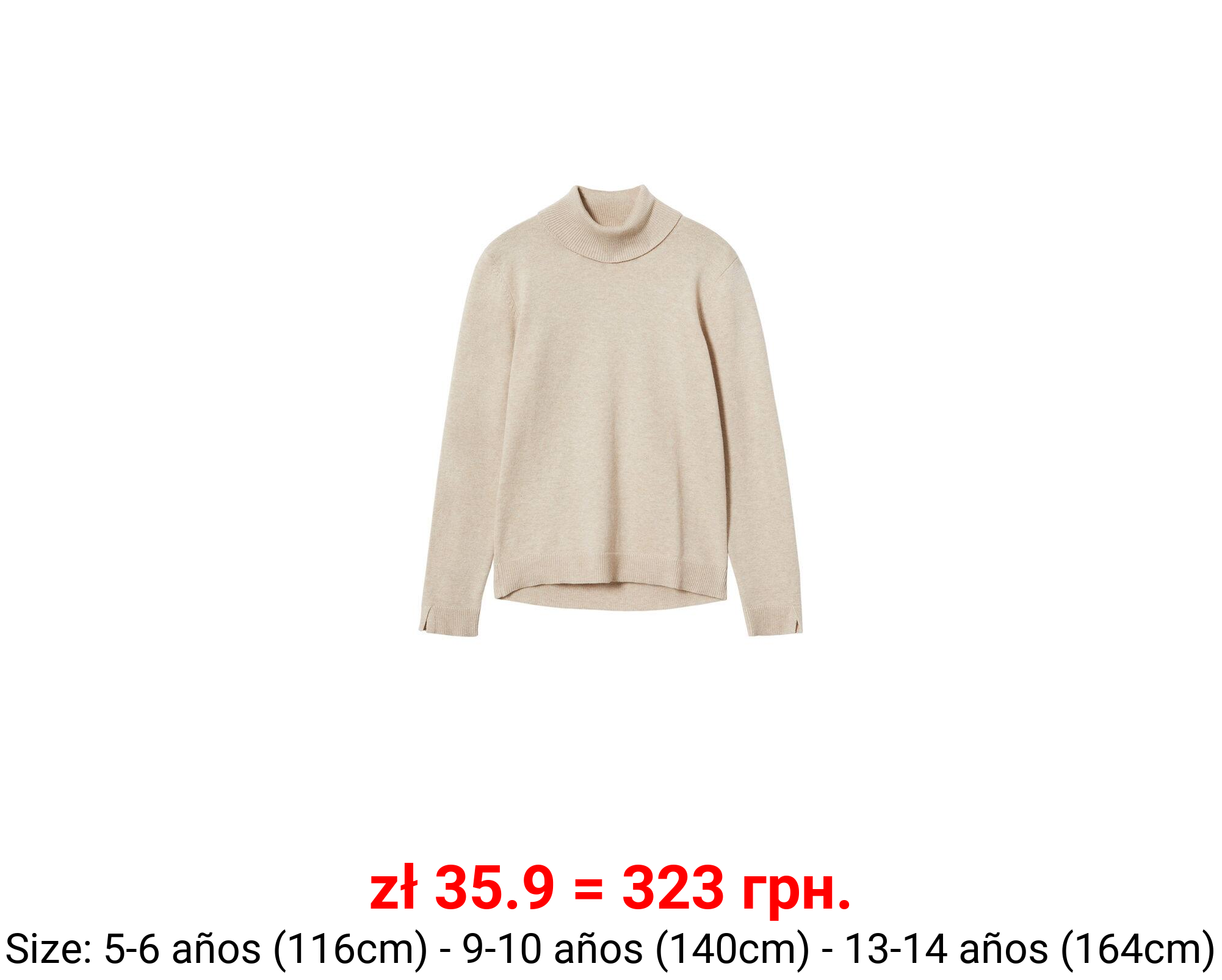 Jersey cuello vuelto