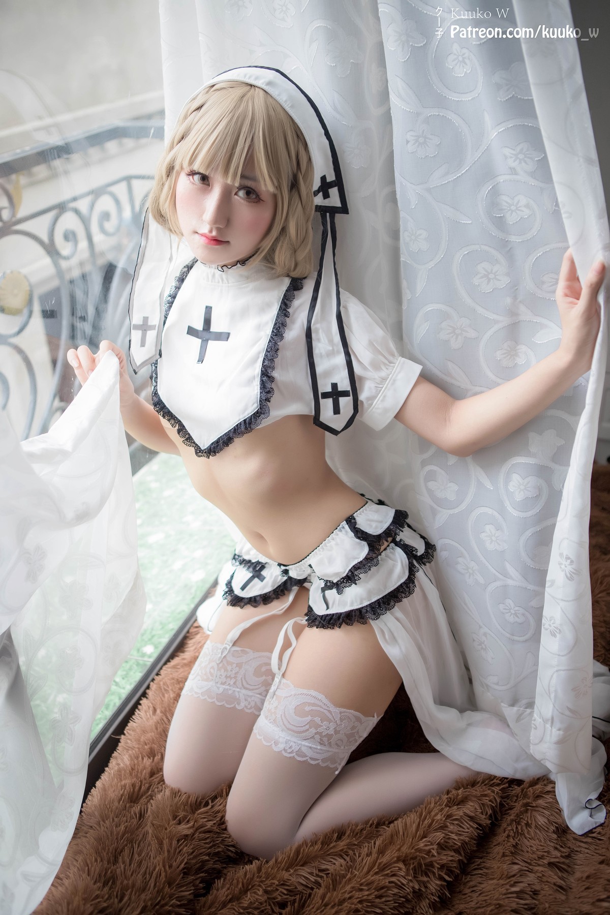 Cosplay KuukoW クー子 White Angel 23