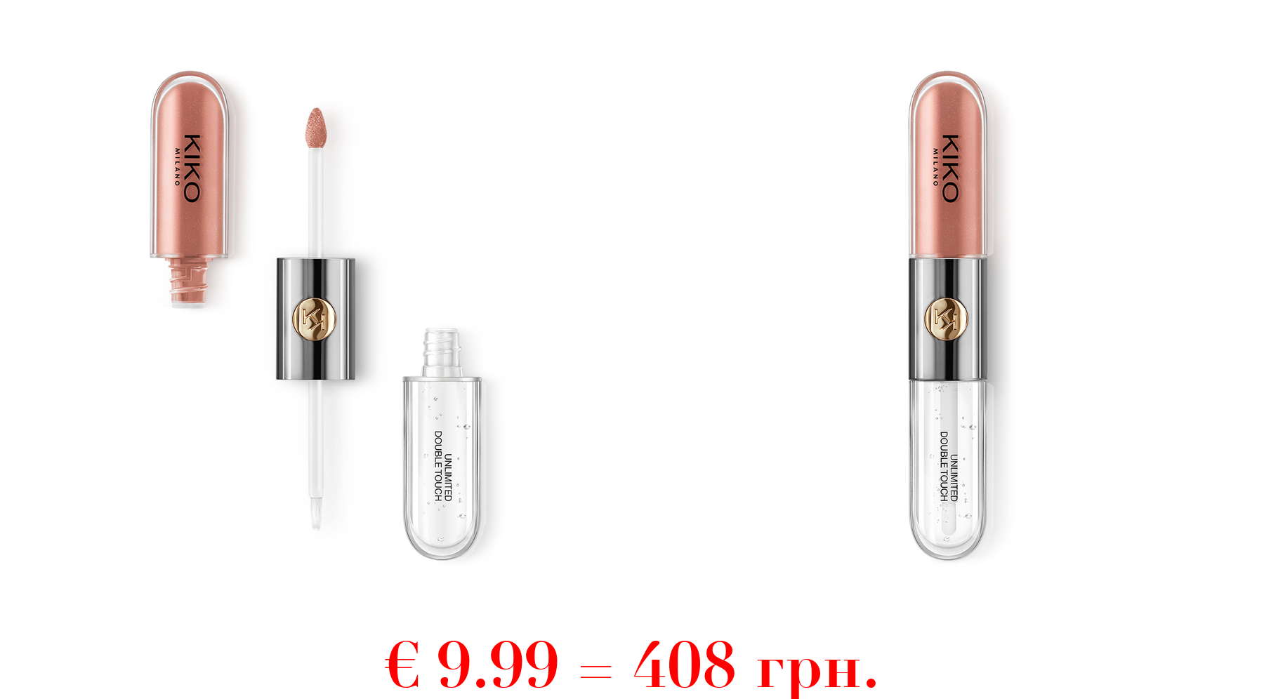 unlimited double touchFlüssiger Lippenstift mit langem Halt (12 Stunden*) in 2 Schritten, strahlendes Finish