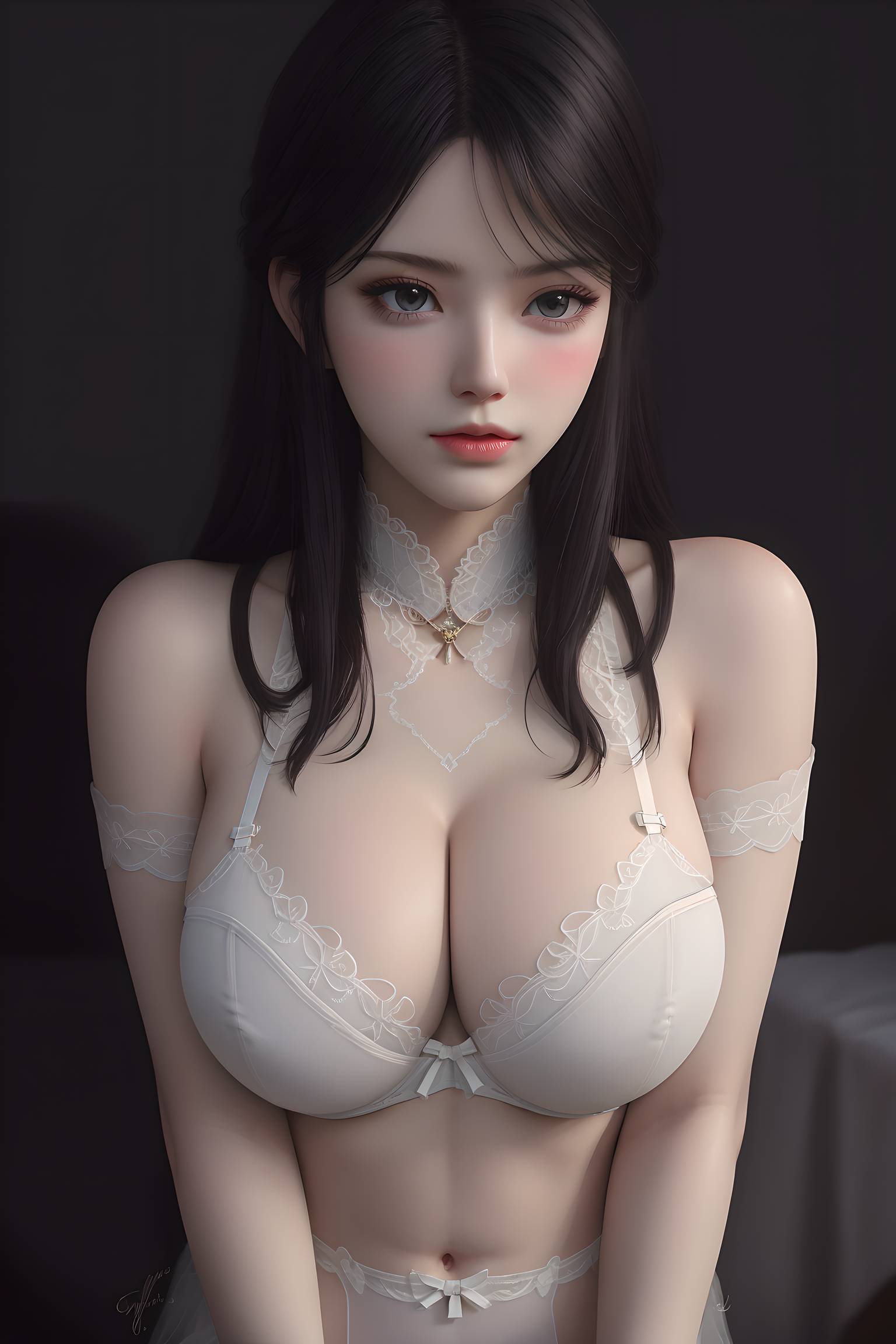 图片[57]-斗破苍穹-萧薰儿 蝶翼内衣写真-六色网