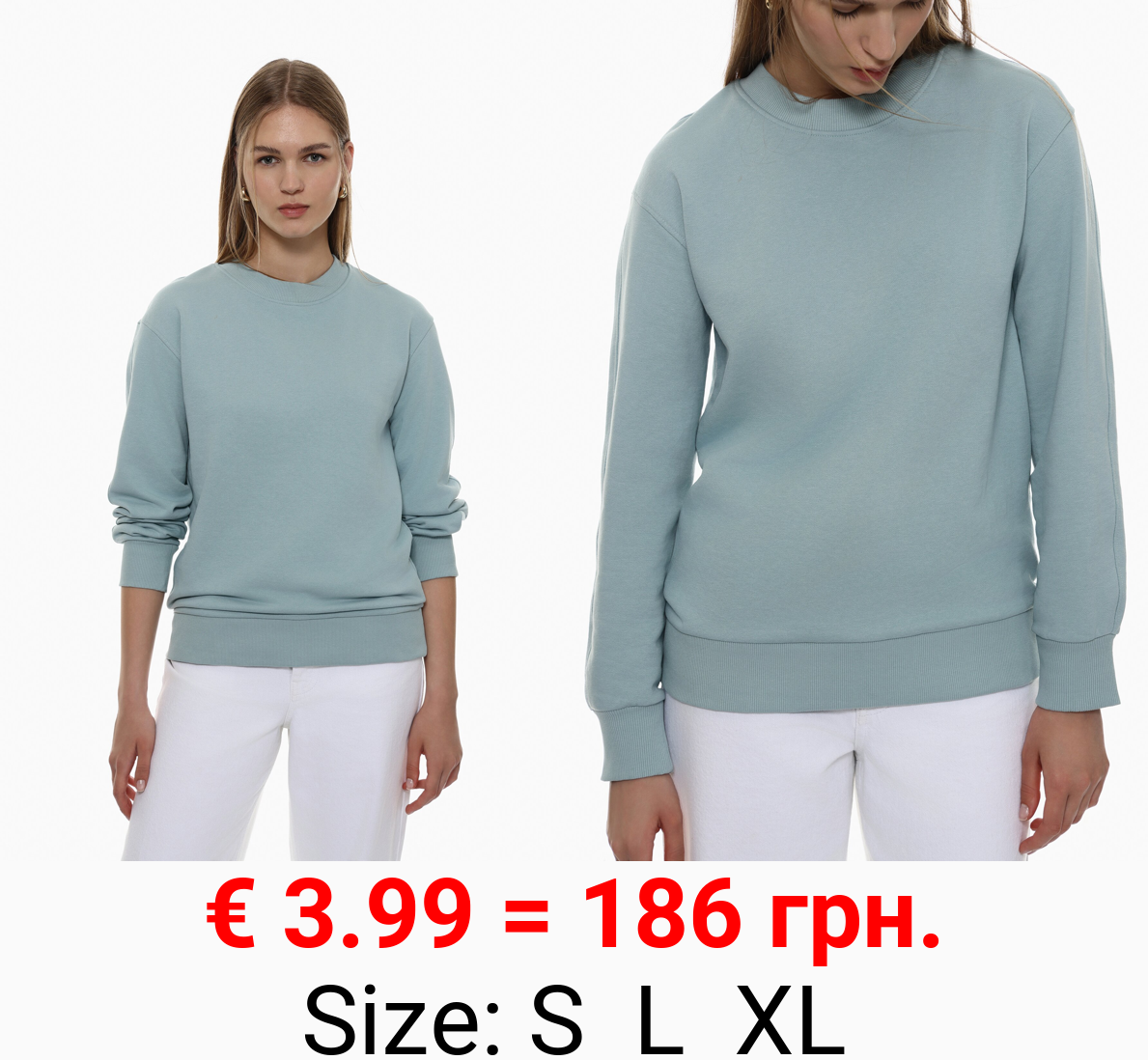 Basic tracksuit sweatshirt