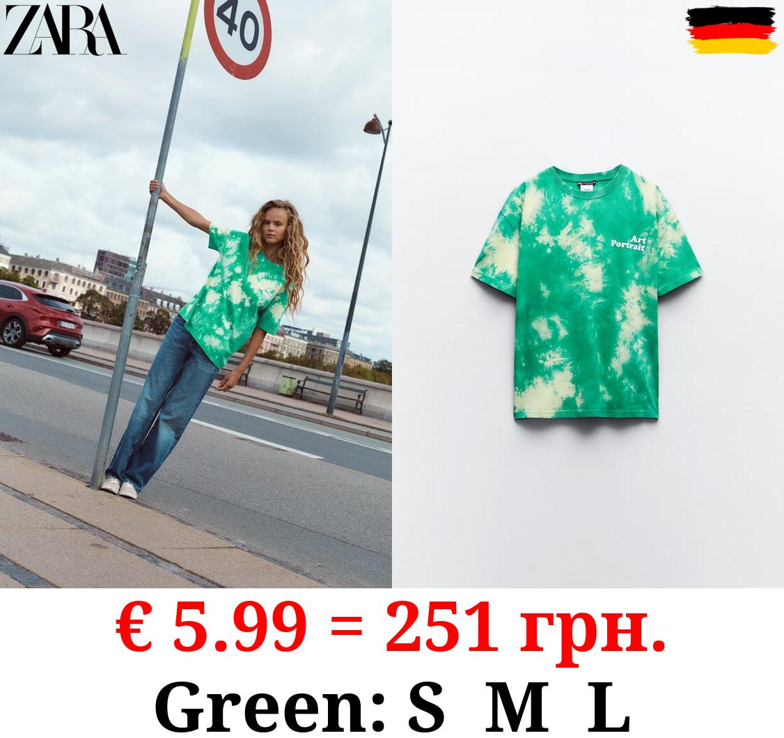 TIE-DYE ROMAN ART T-SHIRT