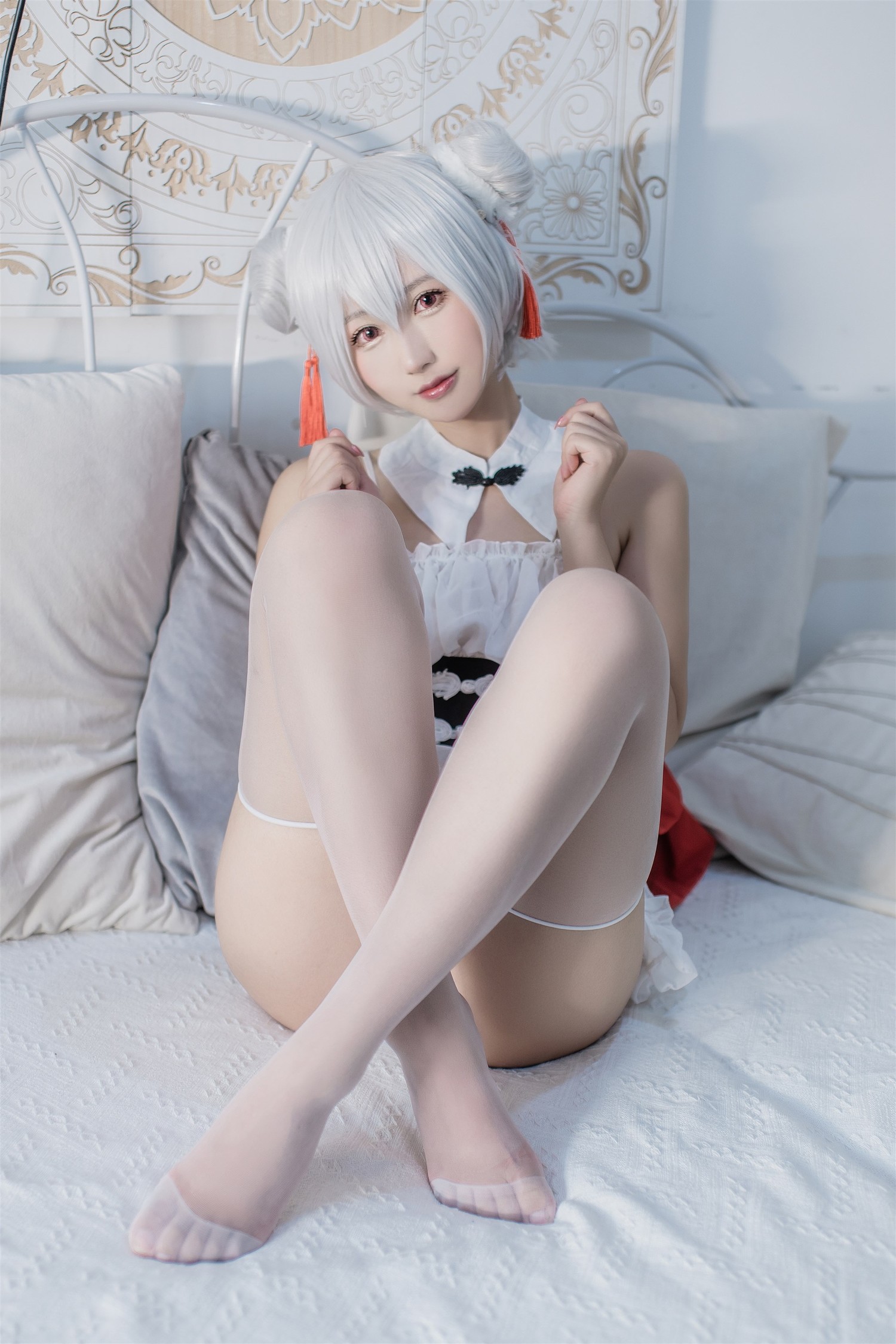 Cosplay 羽生三未 中華厨娘 24