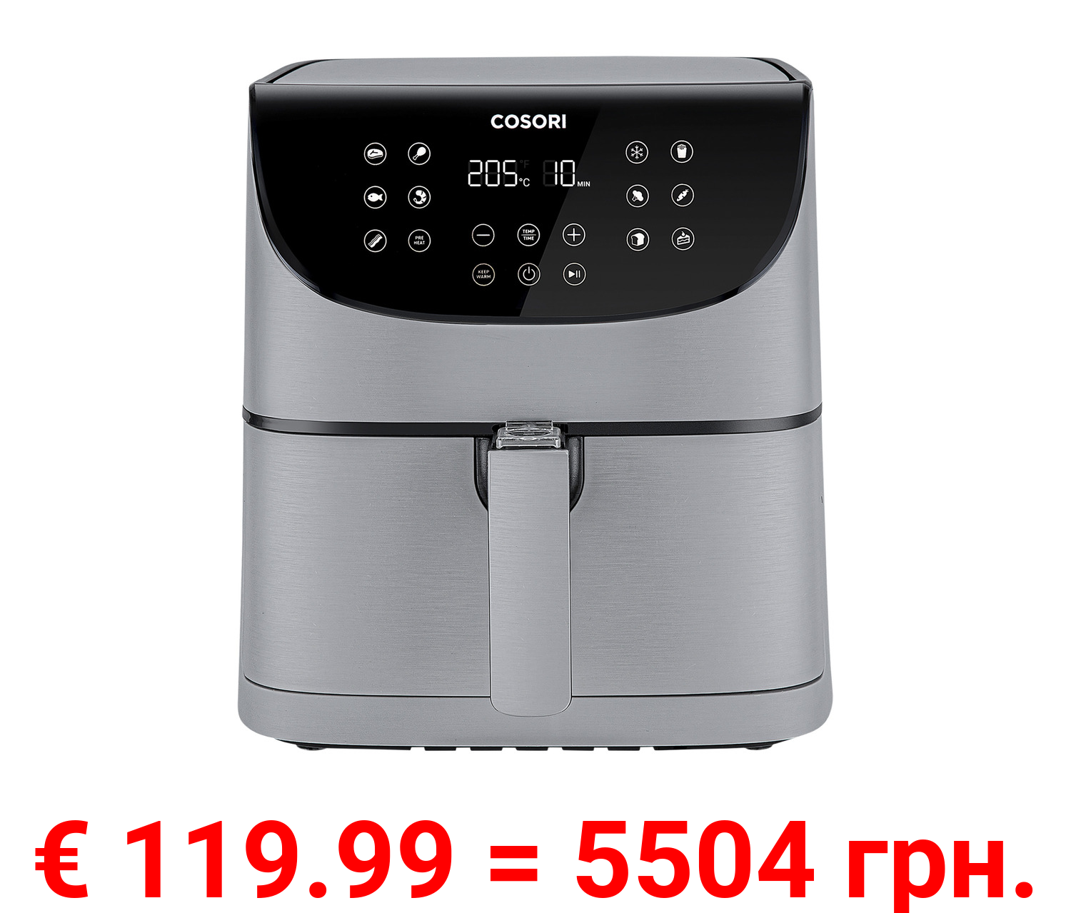 Cosori Heißluftfritteuse CP158-AF, 5,5 l, 11 Programme