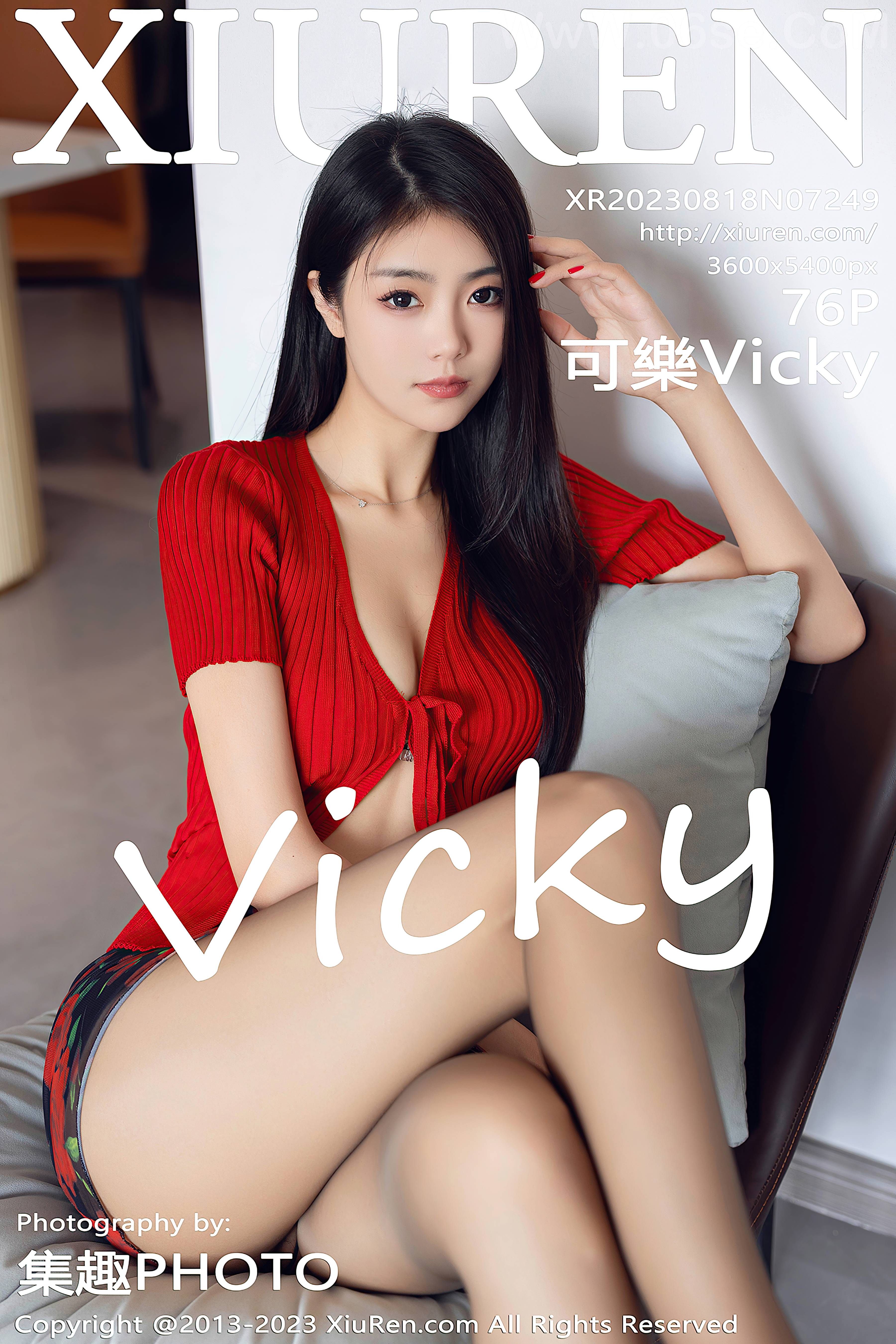 [Xiuren秀人网]2023.08.18 NO.7249 可樂Vicky[76+1P／642MB]-六色网