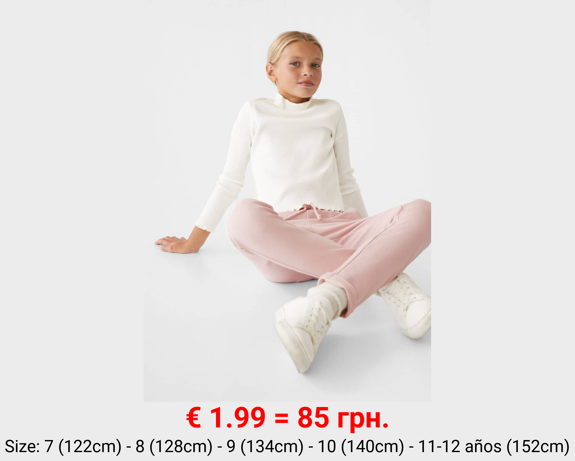 Pantalón jogger algodón