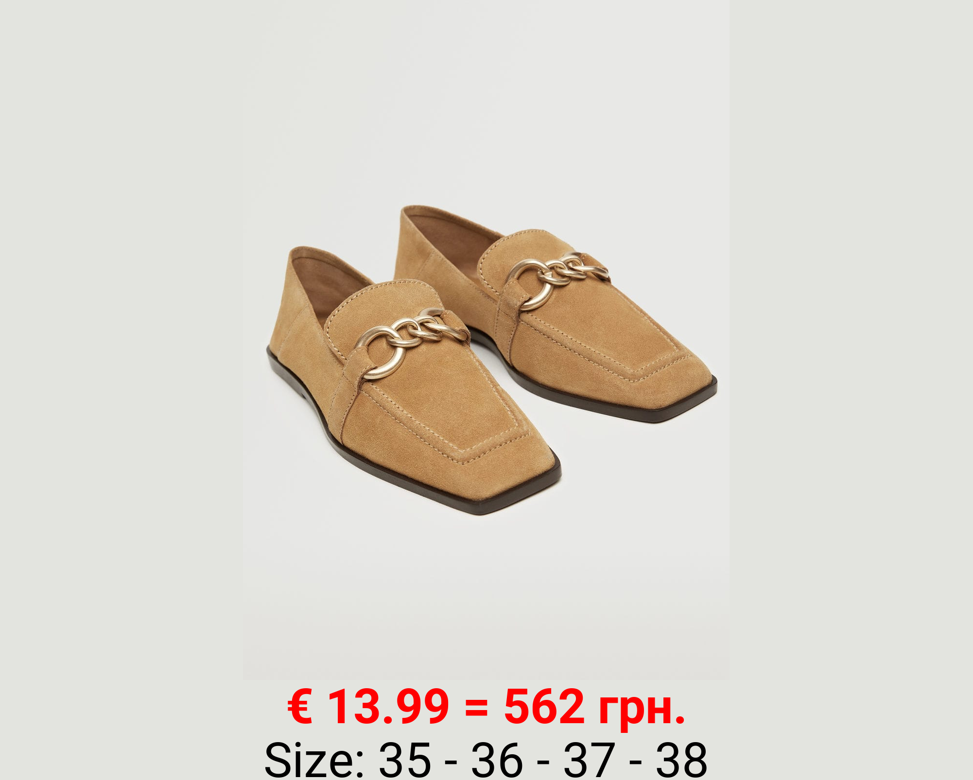 Mocasín piel hebilla